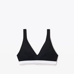 Alexanderwang v-neck bralette XL black brand new